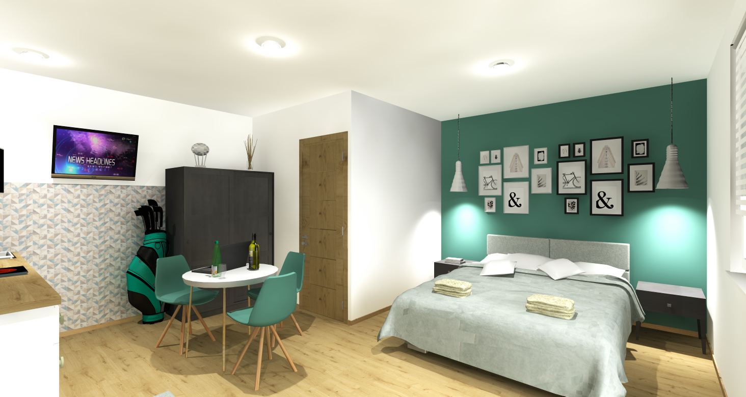 1	Standard Plus Design 4 fős apartman 